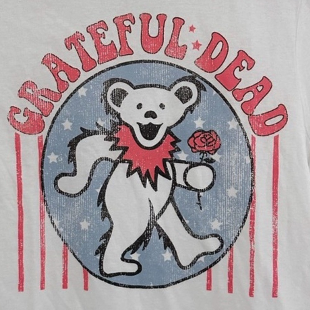 NEW Grateful Dead Bear Graphic Tee - Picture 3 of 6